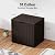 NEWBULIG 31 Gallon Deck Box, Weatherproof Resin Lockable Outdoor Storage for Secure Package Deliveries and Indoor Storage in Garden or Patio, Backyard
