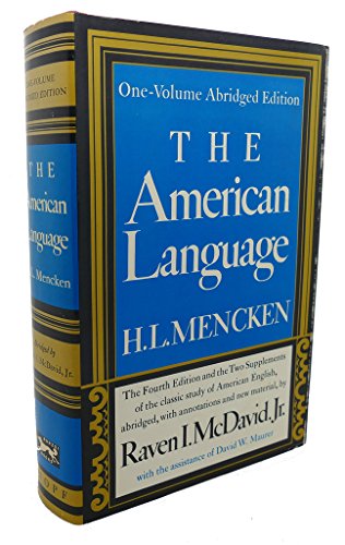 Amer Language Abridged 039440081X Book Cover