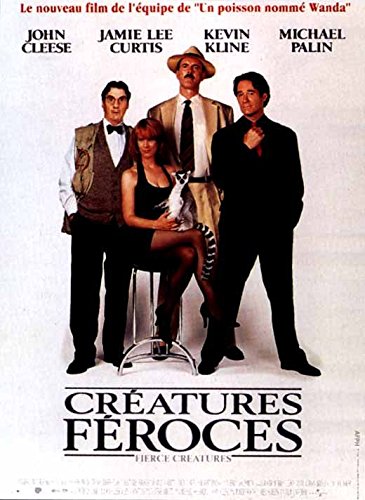 Créatures Féroces affiche cinema originale 1997 Jamie Lee Curtis grand format 116X158