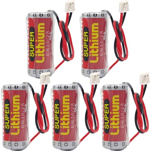 (5PCS/Set) 3.6V ER10/28 ER10280 Batería de Litio miniatura 1