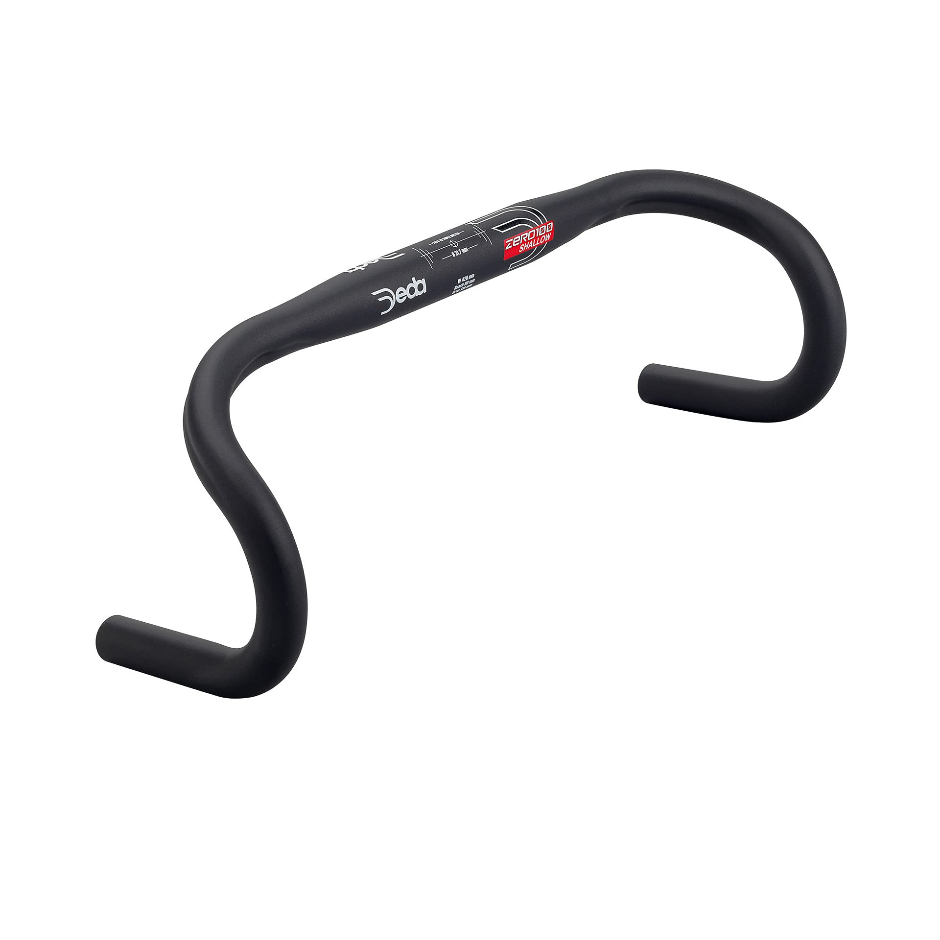 Cintre Deda Zero100 44cm pour longues sorties vélo de route