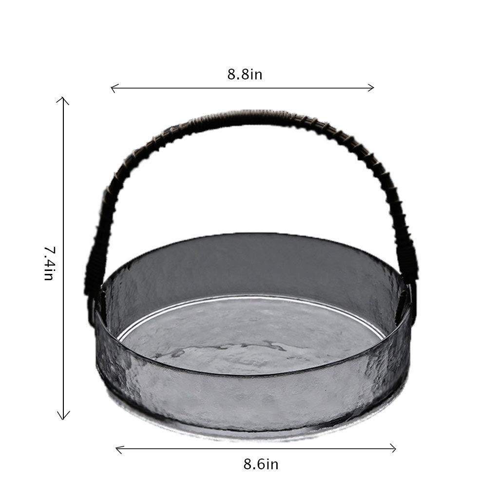 Eiskübel Glas-Eiskübel, tragbar, tragbar, Hotel-Wein-Eimer, Champagner-Eimer, Getränke-Eimer, Party-Aktivitäten und Camping-Geschirr Weinkühler & Sektkühler (Size : C)