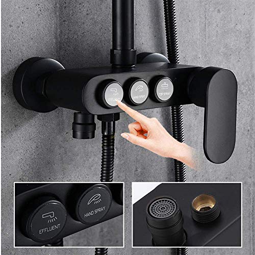 Mitigeur de douche mural cascade pour des bains relaxants à la maison