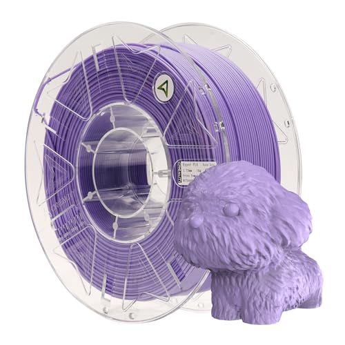 Image of Creality Hyper PLA Filament 1.75mm, RFID 3D Printer Filament for High-Speed Printing up to 600mm /s, ±0.03mm Accuracy, 1KG /Spool (2.2lbs), 3D Printing Filament for Most 3D Printers (Lavender Purple)