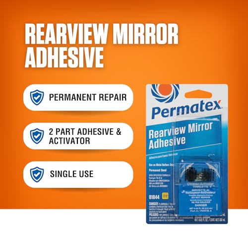 Image of Permatex Professional Strength Rearview Mirror Adhesive