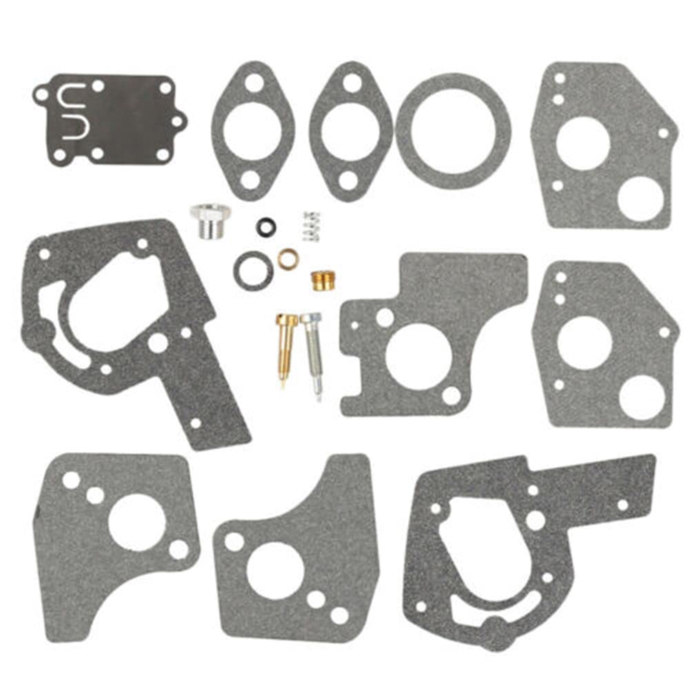Donkivvy Carburetor Overhaul Repair Kit, Carburetor Membrane Gasket Set for 3HP to 5HP Engines 61297 60907 61900 81292 81900 144200