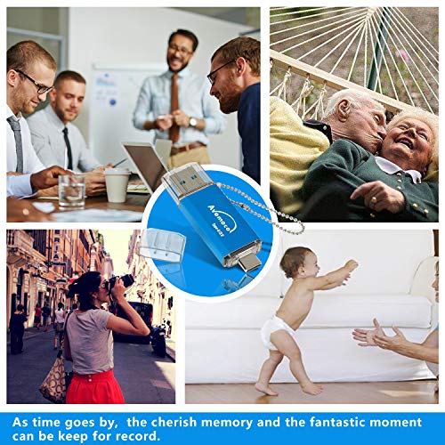 Avomoco Usb 3.0/3.1 128Gb Type C Dual High Speed Flash Drive For Usb C Phones,Tablets,Photo Memory Drive For Samsung Galaxy S8/S8+/S9/S9+,Note7/8/9,A6S/A9S,Google Pixel,Lg,Hua Wei. #TOP6