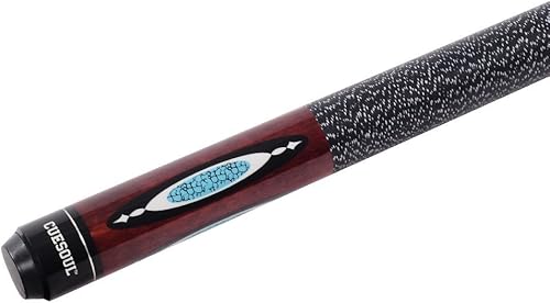 Miniatura 4 de Cuesoul Juego de taco de billar de madera de arce de 58 pulgadas, 19 oz20 oz, punta de 11.5 mm13 mm peso ajustable