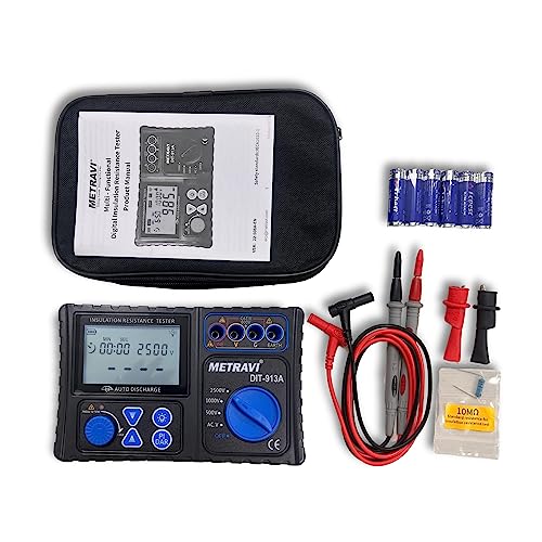 Image of Metravi DIT-913A Digital Insulation Resistance Tester