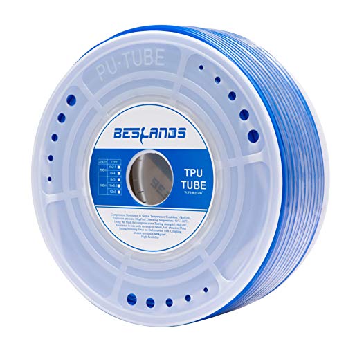 Beslands - Manguera de aire comprimido (8 x 5 mm, 100 m, PVC), color azul