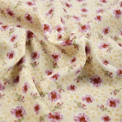 Tissu en coton velours côtelé souple pour coudre des vêtements confortables
