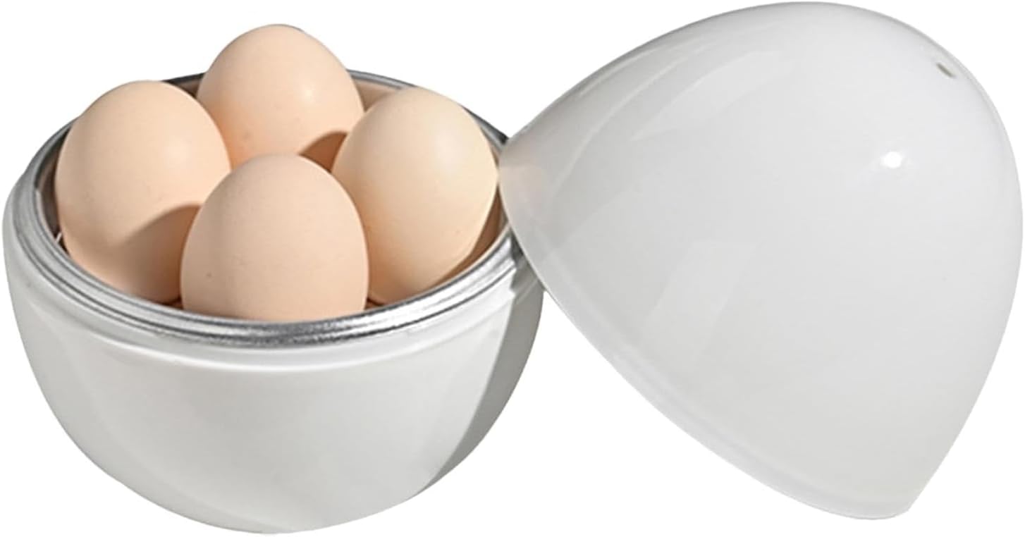 Amazon.co.jp: 2024 電子レンジエッグボイラー 電子レンジエッグ