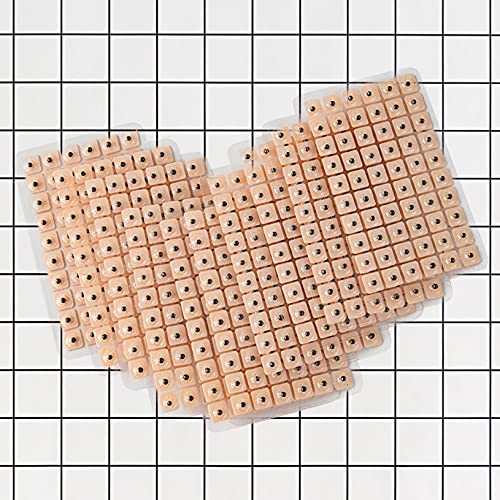 Ponpon 1200 Counts Ear Seeds Acupuncture Disposable Ear Press Seeds Ear Point Stickers Multi-Condition Massage Seed (20 Sheets) #TOP4