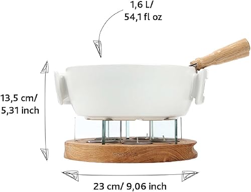 Miniatura 3 de Boska Twinkle Cheese - Olla para fondue  Ideal para carne chocolate y queso  Sirve artículos de registro de bodas para 4 personas regalos de cocina