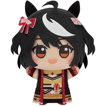 Uma's Daughter Pretty Derby Chibigurumi Vol. 1 Plush Toy, Approx. 4.3 inches 11 cm, Single Item Kitasan Black