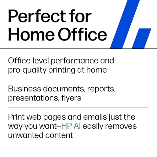 HP OfficeJet Pro 8125e Wireless All-in-One Color Inkjet Printer, Print, scan, Copy, ADF, Duplex Printing Best-for-Home Office, 3 Month Instant Ink Trial Included, AI-Enabled (405T6A) - image 7
