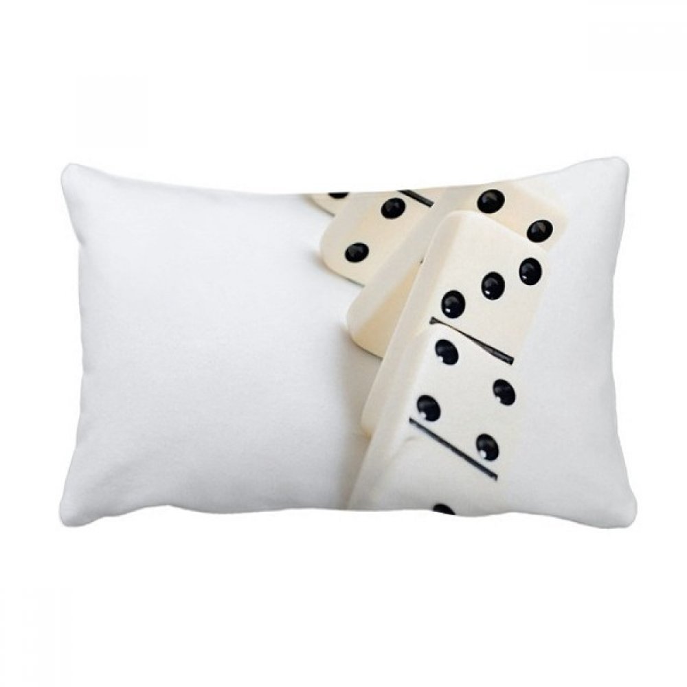 Oreiller lombaire Pai Gow domino coussin rectangulaire motif imprimé photo coloré