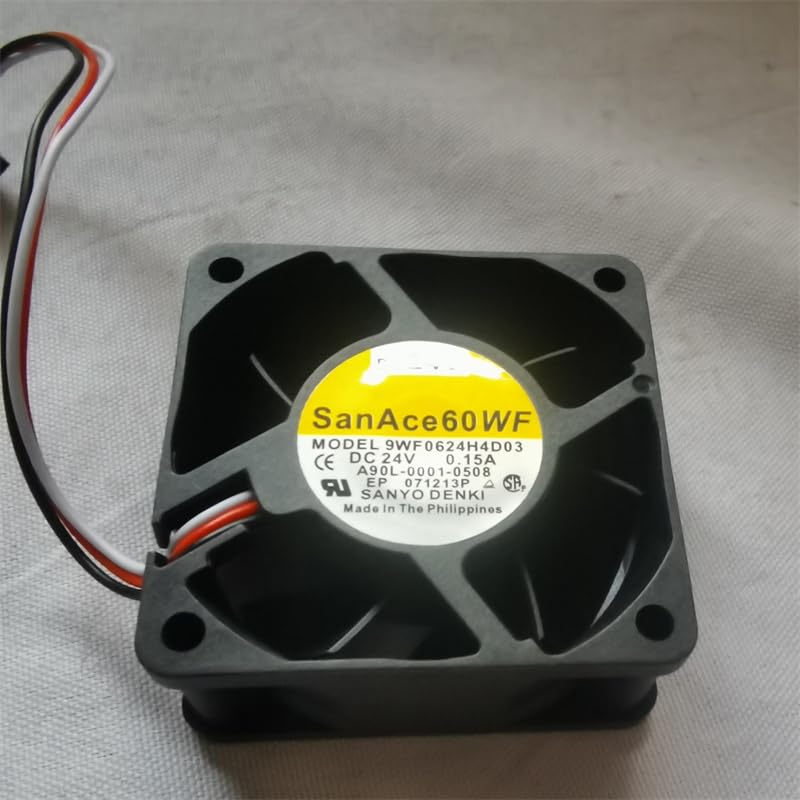 60x60x25mm 9WF0624H4D03 A90L-0001-0508 24V Cooling 0.15A 6025 60mm dc Axial Fans