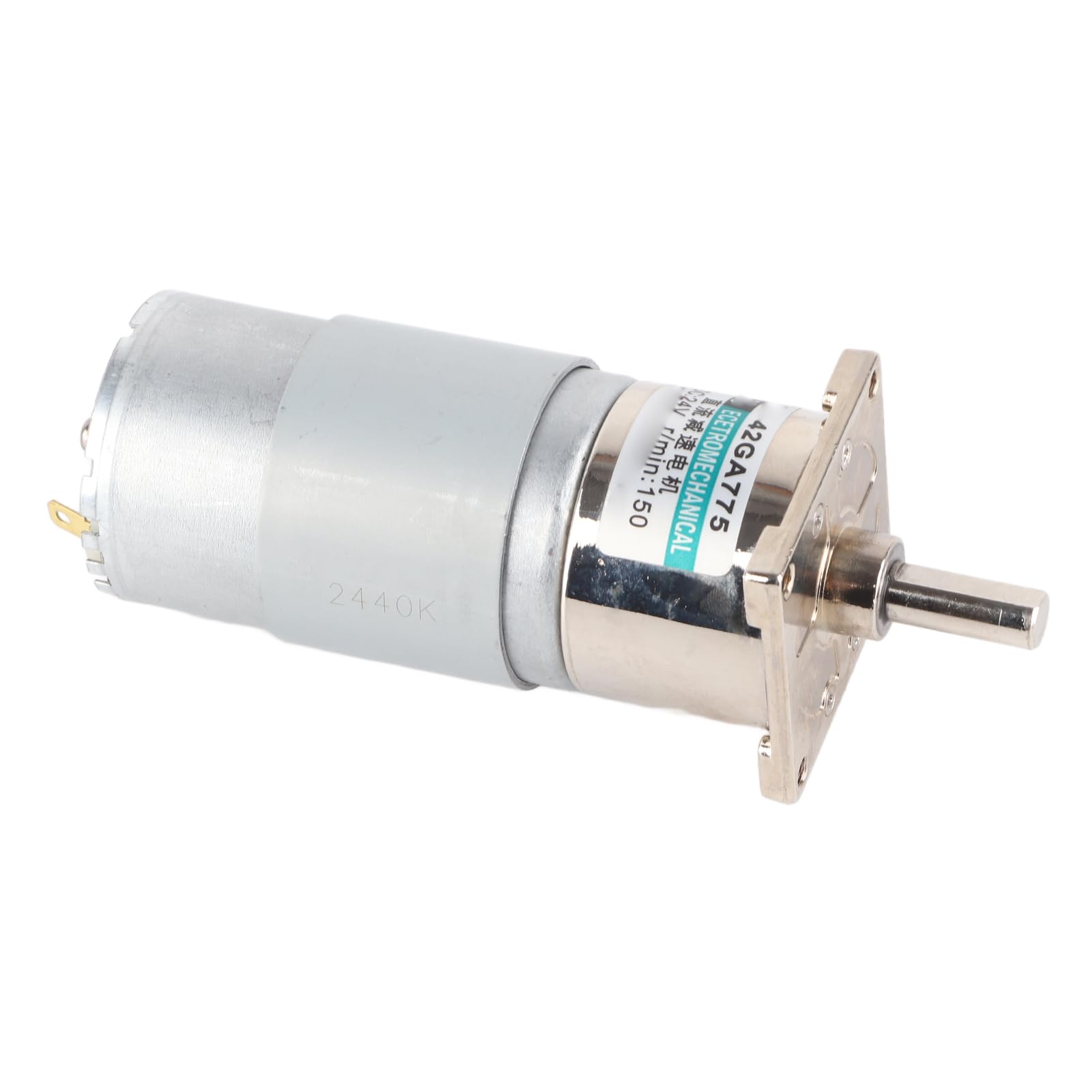 DC-Getriebemotor, 24 V Bürstenloser Metallgetriebemotor 600 U/min mit Spulen aus Reinem Kupfer, Hohes Drehmoment, Leiser Betrieb CW CCW für Luftbefeuchter, Seifenspender, Intelligente (150