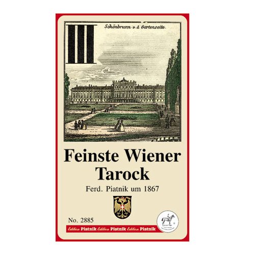 Preisvergleich Produktbild Piatnik 2885 - Kartenspiel "Feinste Wiener Tarock", 54 Blatt