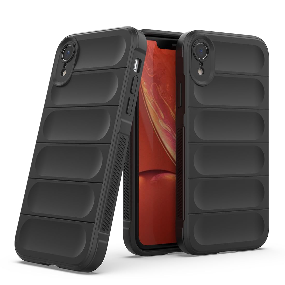 Casotec Back Cover for Apple iPhone XR| Full Camera Protection | Liquid Silicon Case | Flexible Bumper Case for Apple iPhone XR (Black) (B0CD7ZZFHK) Amazon Price History, Amazon Price Tracker