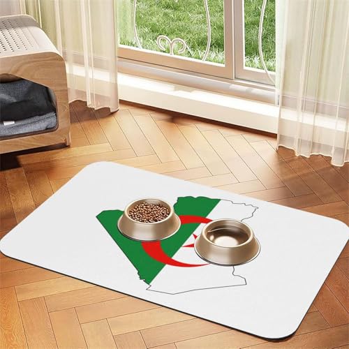 Tapis d'alimentation absorbant et antidérapant en caoutchouc