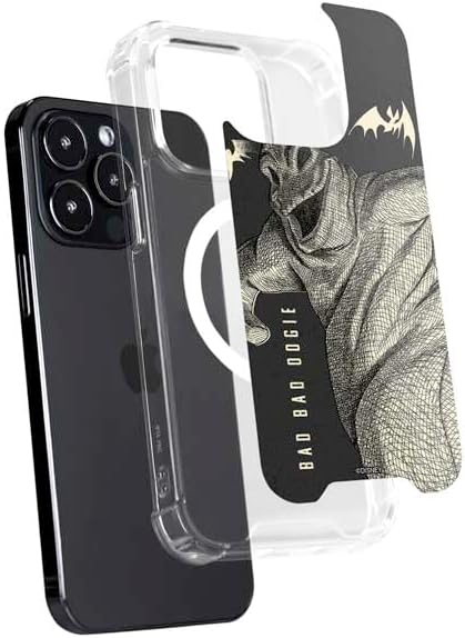 Skinit Phone Case Compatible with MagSafe iPhone 15 Pro - Officially Licensed Disney The Nightmare Before Christmas Bad Bad Oogie Design
