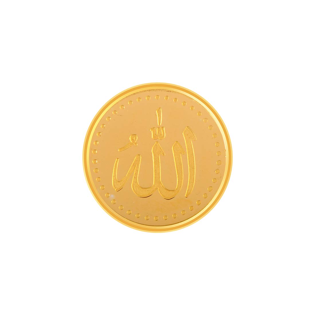24k (995) 10 gm Allah Yellow Gold Coin