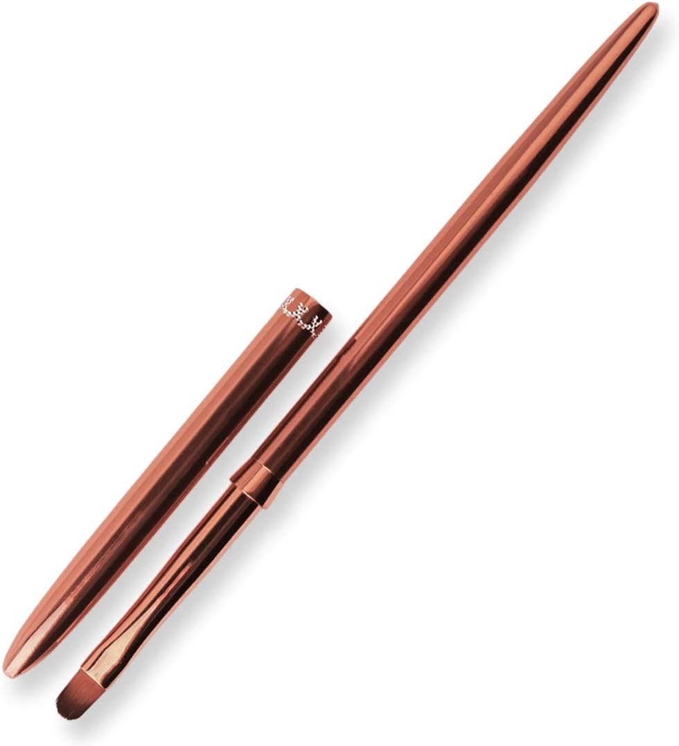 SILPECWEE 1Pc Professional Acrylic Nail Art Brush Alloy Handle Nylon Hair Nail Brush Remove Dust Powder UV Gel Builder Glitter Manicure Pen