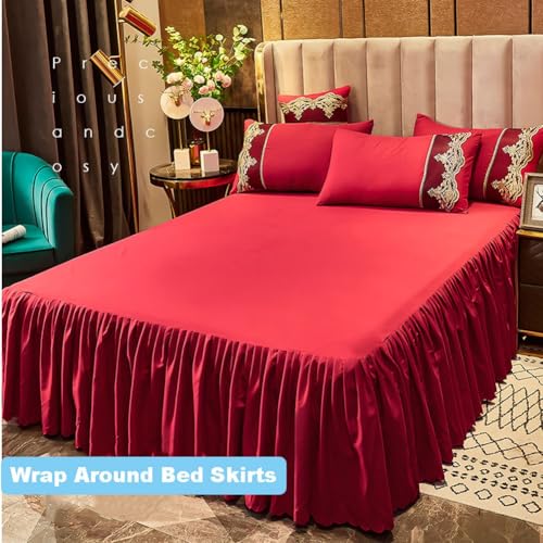 Funda de cama de 150x200cm para ocultar el canapé con estilo 8