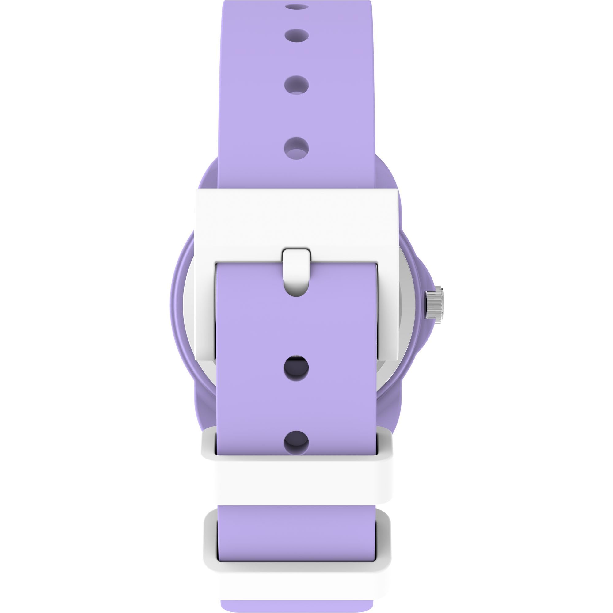 Timex Youth Peanuts Youth Spring 30 mm - Cinturino viola, quadrante bianco, cassa viola