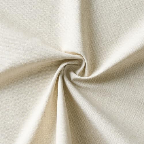 Image of 100% Cotton Pom Pom Cushion Without Filler, Elegant & Modern Cushion Cover for Living Room, Rectangle, 12 inchx20 inch, uni Chambray, Set of 2 - Beige
