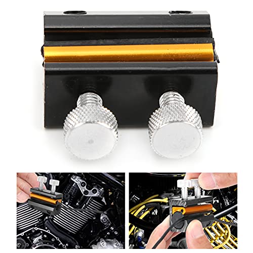 Ferramenta lubrificante, cabo lubrificante duplo cabo fácil de operar alumínio e borracha para quadr