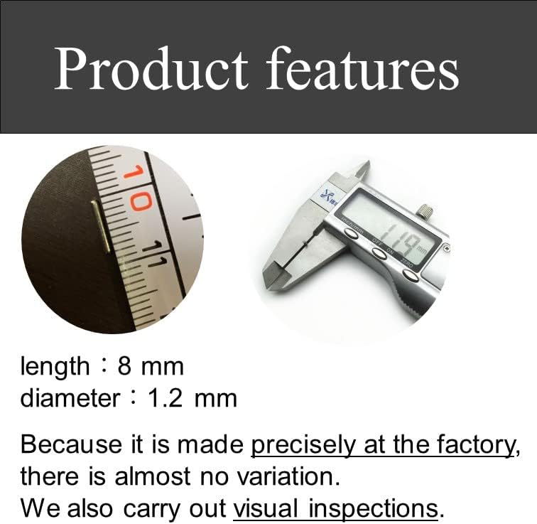 Miniatura 5 de Kit de reparación universal de repuesto para encendedor de 5 piezas, pasador de bisagra con instrucciones (idioma español