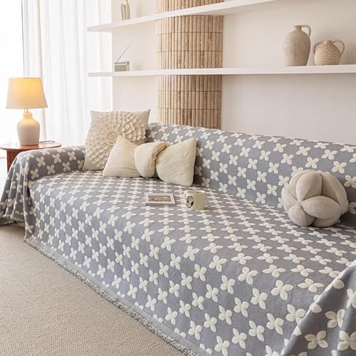 Housse de canapé en velours chenille pour rénover un meuble usé - 2