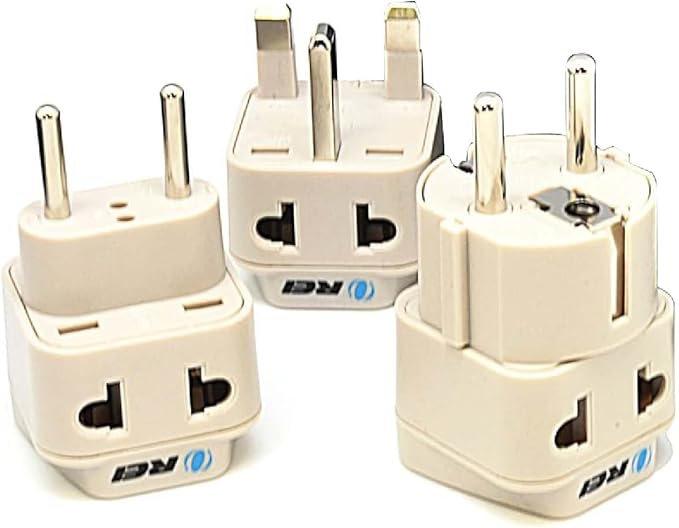 OREI European Plug Adapter Set Works in Albania, Austria