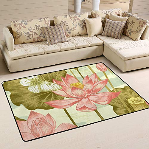Tapis grand format lavable et doux pour embellir les sols froids