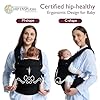 Momcozy Baby Carrier - Ergonomic, Cozy and Lightweight Carrier for 7-45lbs, Effortless to Put On, Ideal for Hands-Free Parenting, Enhanced Lumbar Support, Purehug for Infant to Toddler, Black #4