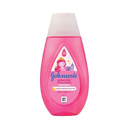 Johnsons Baby Active Kids Shiny Drops Shampoo, 200ml