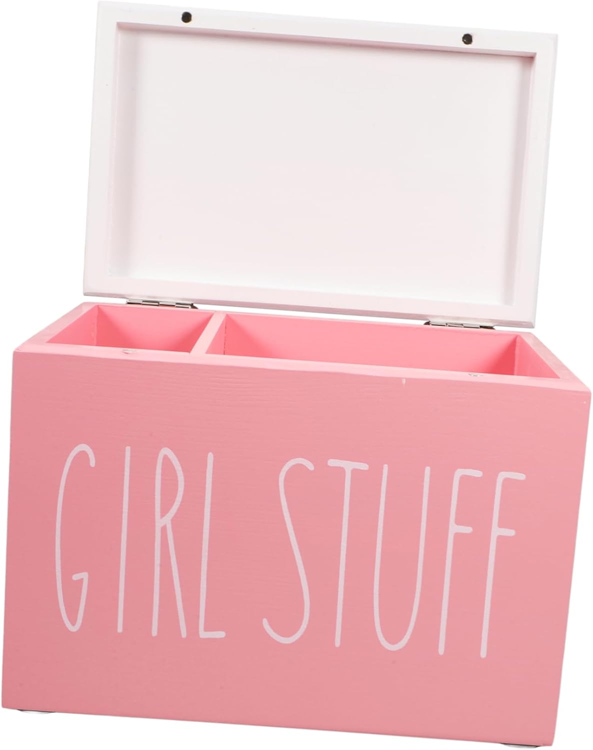 Sanitary Napkin Organizer with Lid Multifunctional Storage Box for Bathroom Dorm Decor Capacity Feminine Product Holder Keeps Pads Organized and Dust