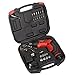 Pivoting Screwdriver 45 Pc. Set-Pivoting Cordless Power Tool with Rechargeable 3.6V Battery, LED Lights, Bits, Sockets, and Case by Stalwart