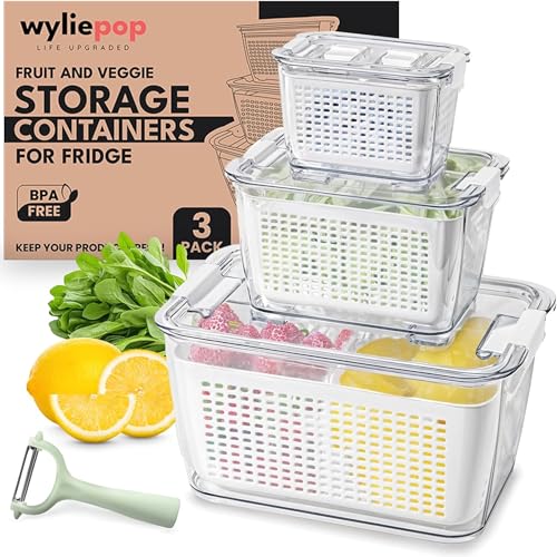 Premium 3-in-1 Produce Container