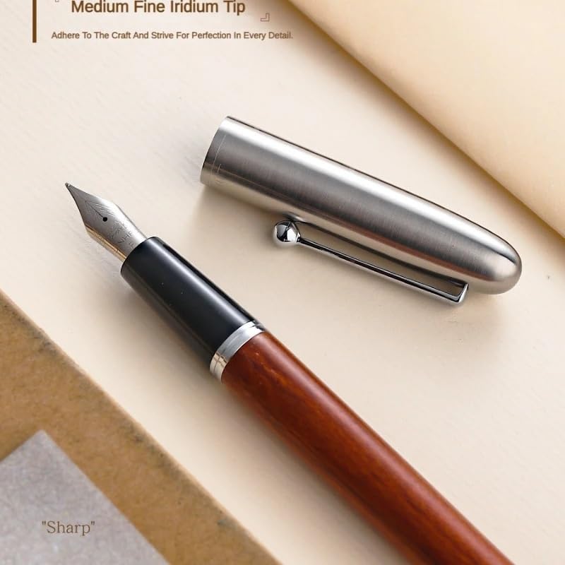 Stylo-plume 0.38 mm en coffret de papeterie pour bureau et école