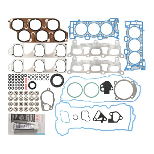 Image of Torchbeam Head Gasket Kit, Engine Cylinder Head Gasket Set Fit for Pontiac G8 2008-2009 3.6L, Replace# HS26376PT3, HS54661C, HS26376PT2, 021105301