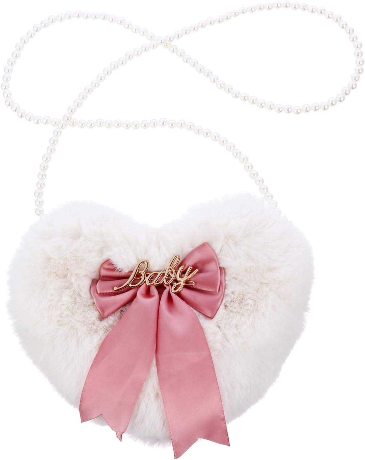 Plush Heart Bag Sling Purse Clutch Bag Cute Tote Bag Ladies Tote Handbags Cellphone Crossbody Purse for