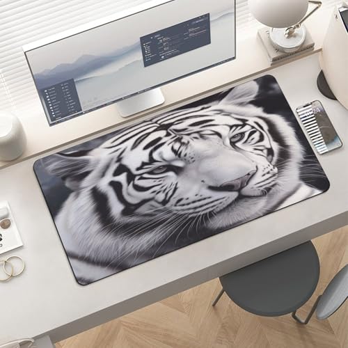 Pad Mouse Grande VstaDank White Tiger con Base Antideslizante miniatura 6