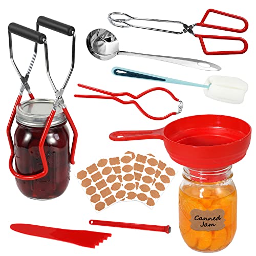 Canning Supplies Starter Kit, 68pcs All-in-one Canning Kit for Beginners - Food Grade Stainless Steel Canning Set, Canning Tool Canning Accessories for Water Bath Canning Equipment