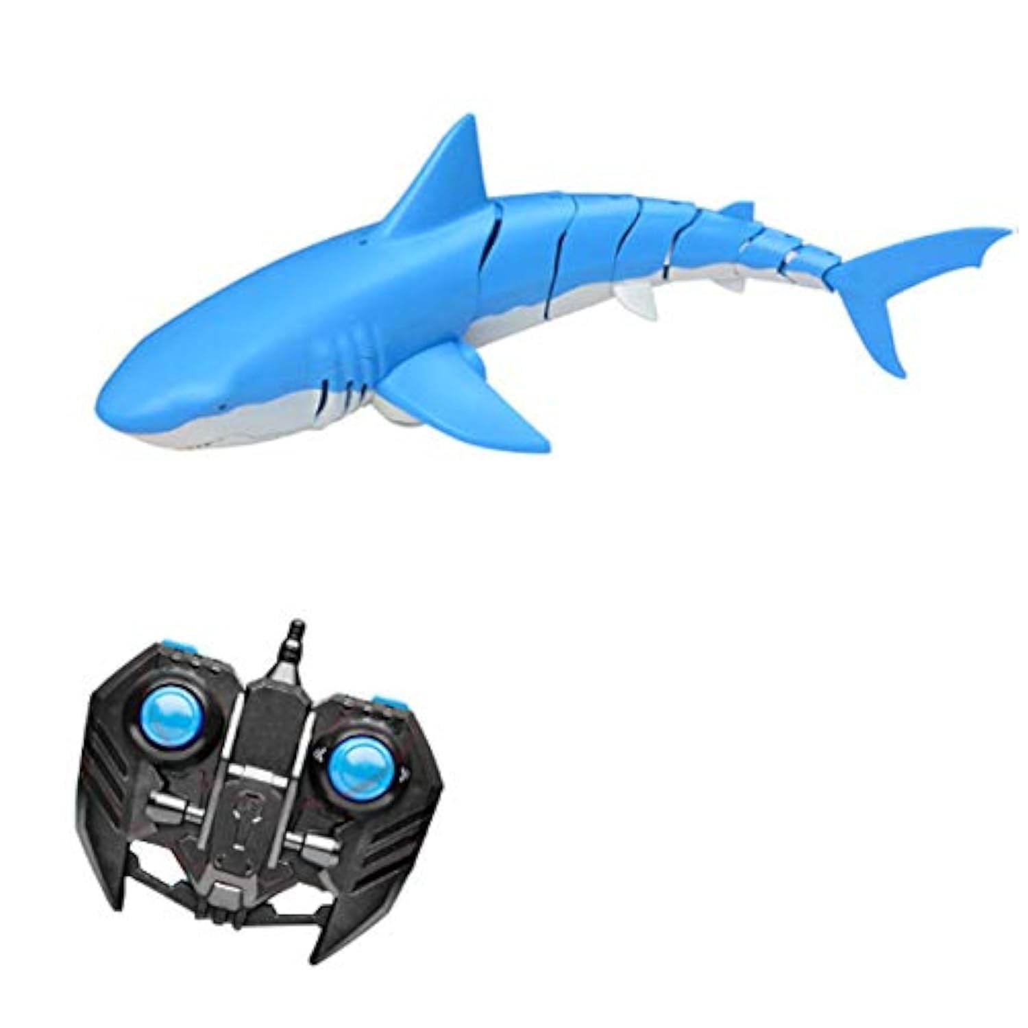 FMTStore 2.4G Remote Control RC Waterproof Shark Outdoor Swimming Pool Toys Lake Bathroom Boat R/C Boys Girls Adults Birthday