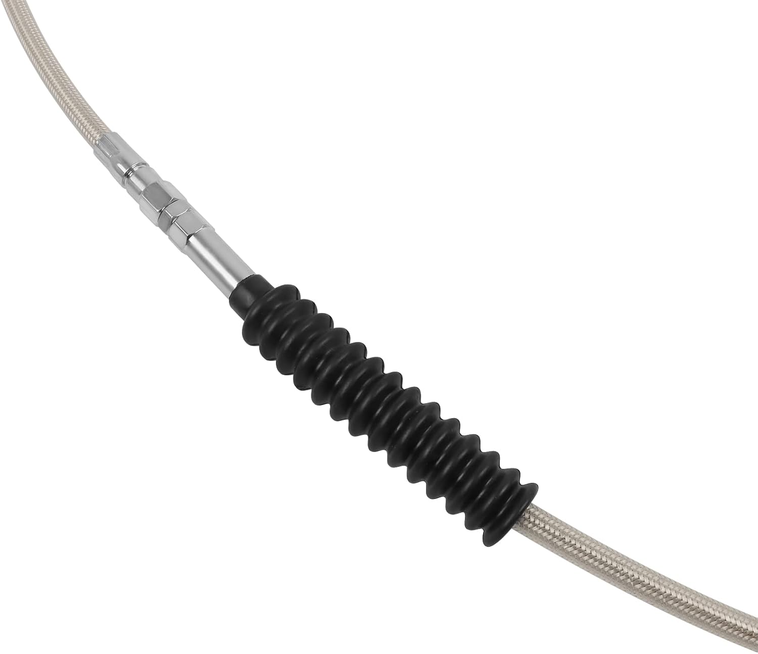 CHIFUN Motorcycle Clutch Cable Wire Stainless 75" 190cm Compatible with Harley Softail XL 883 1200 Dyna Softail Fat Boy Heritage Road King