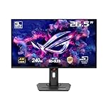 ASUS ROG Strix XG27UCDMG 27 Zoll Gaming Monitor (26,5 Zoll sichtbar, 4K QD-OLED Panel, 240Hz, 0,03ms Reaktionszeit, G-Sync Compatible, VESA Display HDR 400 True Black, OLED Care Pro)